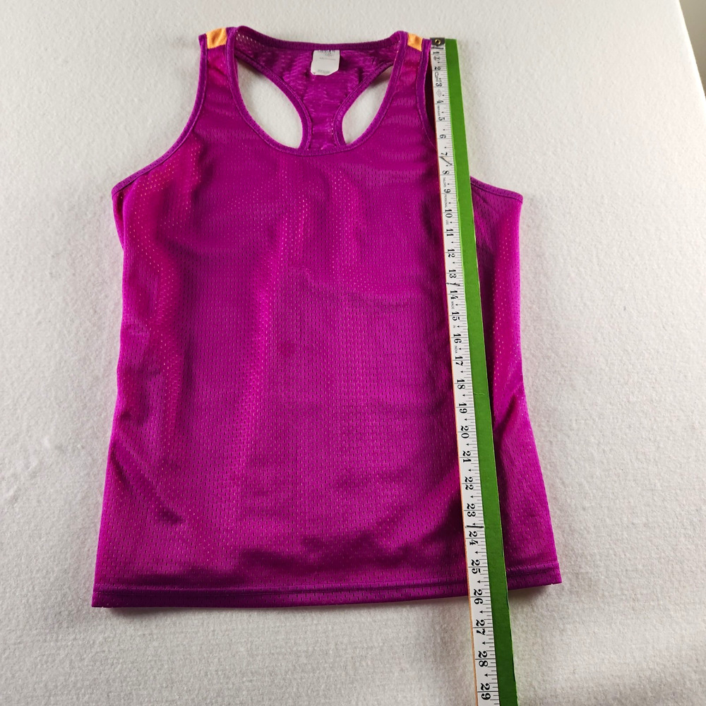 Danskin Now Women’s Mesh Double Layer Reversible Activewear Tank Top Size L